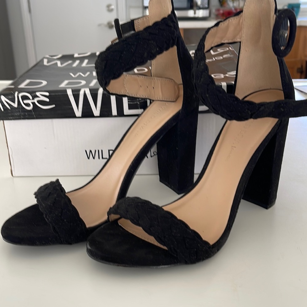 Black heels